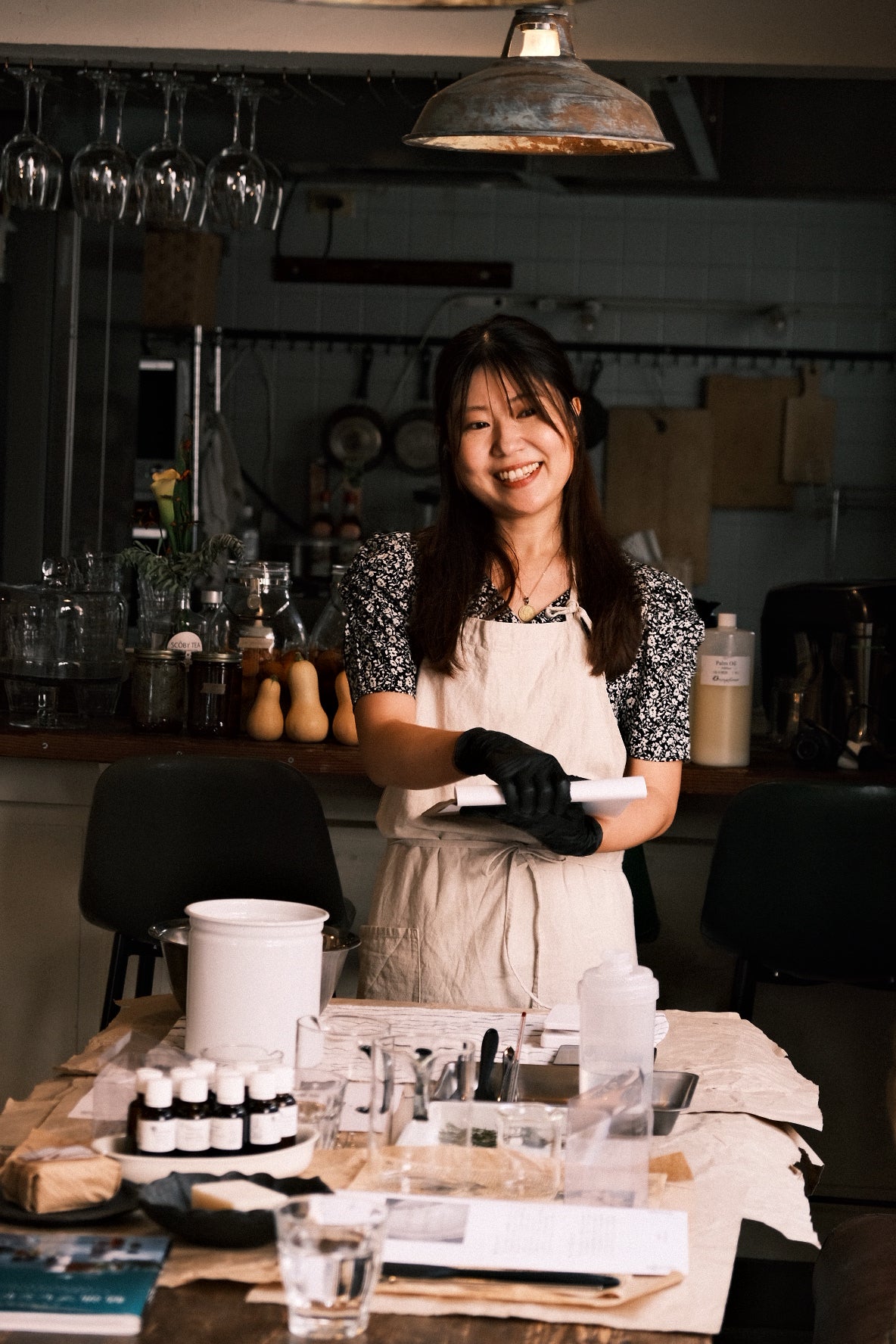 2025/09/28(Sun),29(Mon)15:30-17:30 緑茶クラフト石鹸ワークショップ